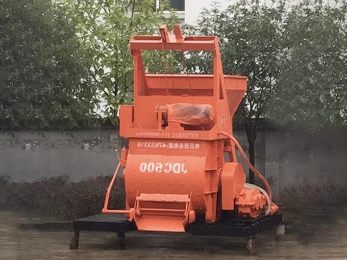 JDC500 single horizontal shaft forced mixer